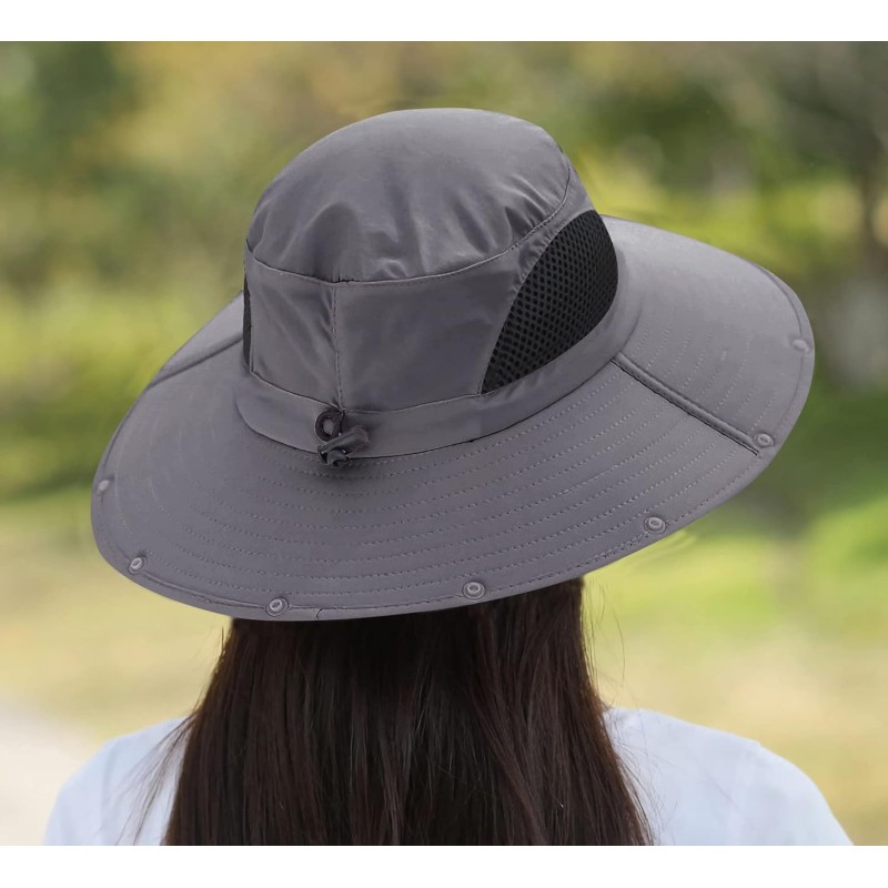 UPF 50+ Sun Hat with Neck Flap – Quick Dry Fishing & Hiking Hat UPF 50+ sun hat for women and men with large brim and neck flap