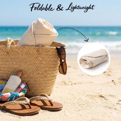 Woman wearing HUAMULAN wide brim sun hat with neck flap for UPF 50 UV protection outdoors