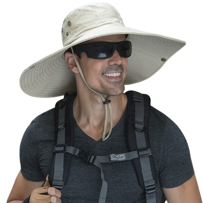 6 inch super wide brim sun hat UPF 50+ outdoor bucket hat for men and women foldable for fishing hiking gardening