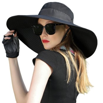 UPF 50+ Wide Brim Sun Hat for Men & Women – Breathable, Quick-Dry Fishing & Hiking Hat with Adjustable Fit