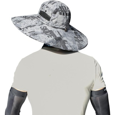 Wide Brim Sun Hat UPF 50+ Unisex Bucket Hat 6 inch wide brim sun hat with UPF 50+ protection for outdoor activities