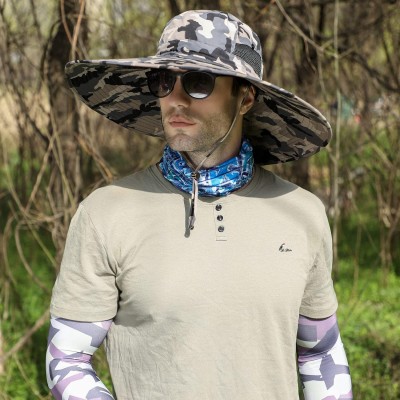 Super Wide Brim Sun Hat with UPF 50+ Protection Super wide brim sun hat UPF 50+ unisex bucket hat