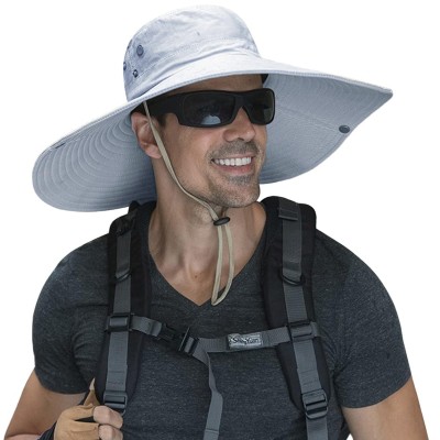 Super Wide Brim Bucket Hat UPF 50+ Sun Protection for Men and Women