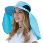 UPF 50+ Sun Hat with Neck Flap – Quick Dry, Adjustable, Unisex