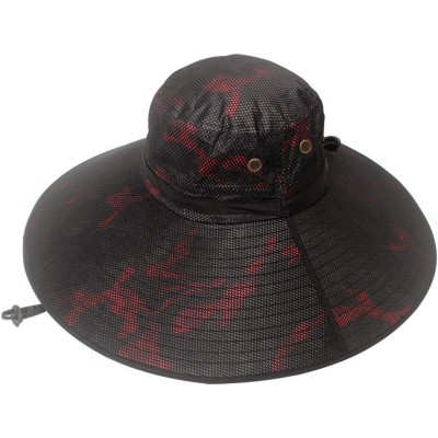 HUAMULAN 6 inch wide brim bucket hat UPF 50 water repellent
