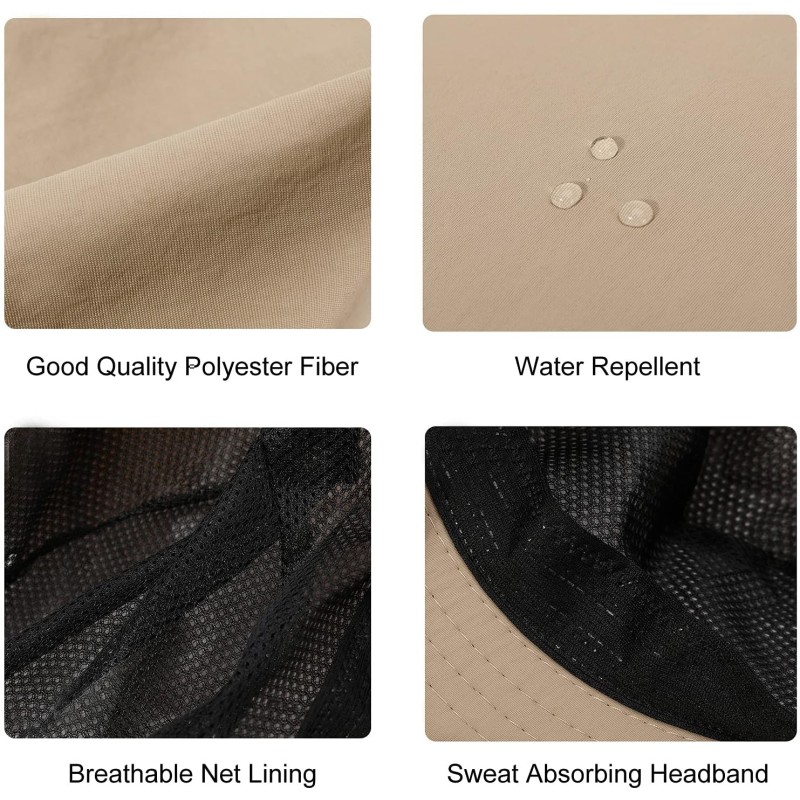 Unisex wide brim sun protection hat for hiking fishing gardening