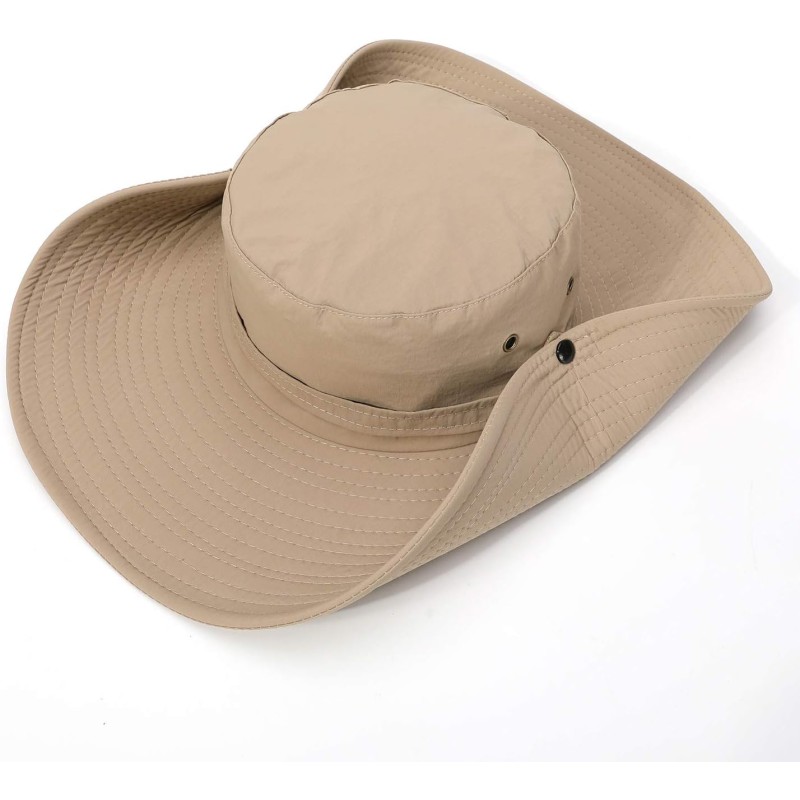 Unisex wide brim sun protection hat for hiking fishing gardening