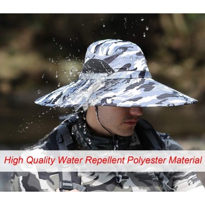 HUAMULAN 6 Wide Brim Sun Hats for Men Women Outdoor Activities