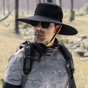 Wide Brim Bucket Hat for Men Women | UV Protection Water Repellent Hat for Fishing Hiking Beach Garden Adjustable Wide Brim Bucket Hat for Men Women | UV Protection Water Repellent Hat for Fishing Hiking Beach Garden Adjustable