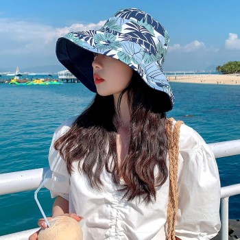 HUAMULAN Women’s Reversible Wide Brim Sun Hat – Foldable & UV Protection