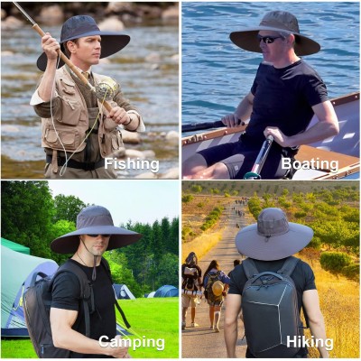 Wide Brim Sun Hat UV Protection Summer Hat Wide Brim Sun Hat with UV Protection for Men Women