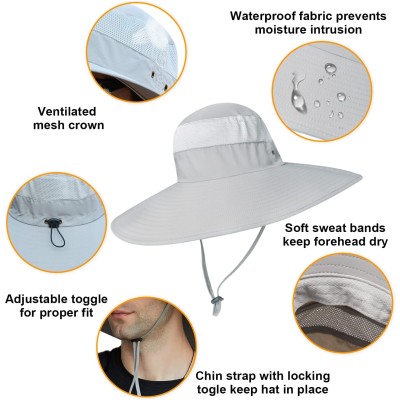 Wide Brim Sun Hat UV Protection Summer Hat Wide brim sun hat with UV protection for men and women
