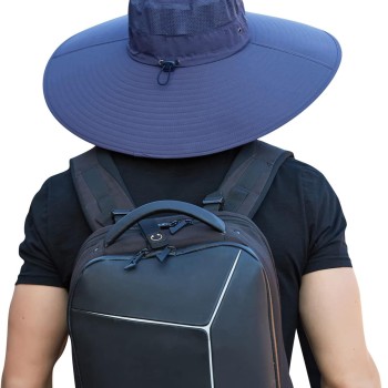 Wide Brim Sun Hat for Men Women UV Protection Adjustable Ventilated Summer Hat for Fishing Hiking Garden Beach Wide Brim Sun Hat for Men Women UV Protection Adjustable Ventilated Summer Hat for Fishing Hiking Garden Beach