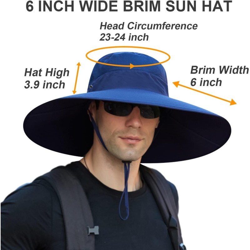 Wide Brim Sun Hat for Men Women UV Protection Summer Hat Wide Brim Sun Hat for Men Women UV Protection Summer Outdoor Hat