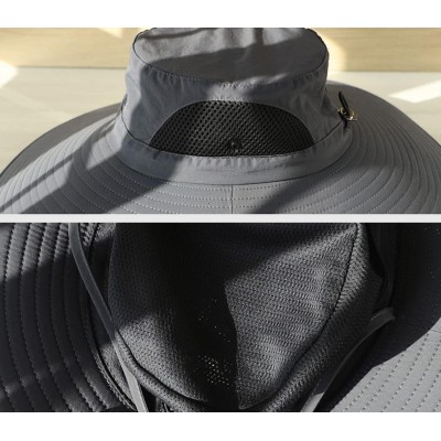 6-Inch Wide Brim Sun Protection Unisex Bucket Hat 6-inch wide brim unisex bucket hat for hiking beach fishing