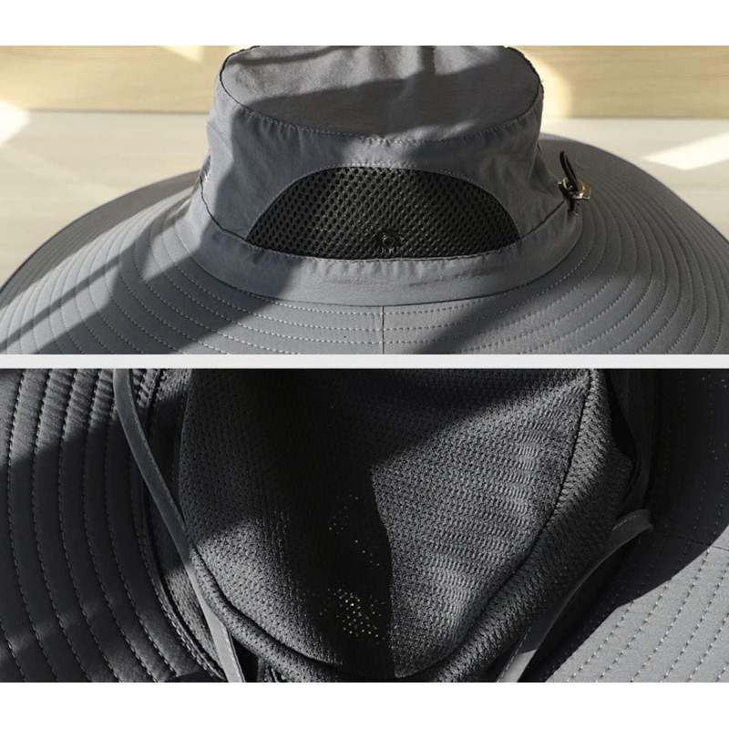 6-Inch Wide Brim Sun Protection Unisex Bucket Hat 6-inch wide brim unisex bucket hat for hiking beach fishing