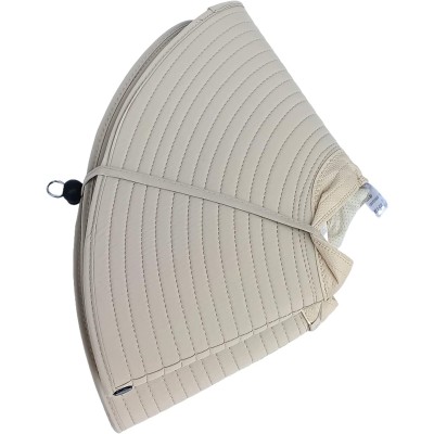 Unisex beige wide brim ventilated sun protection hat for hiking beach fishing