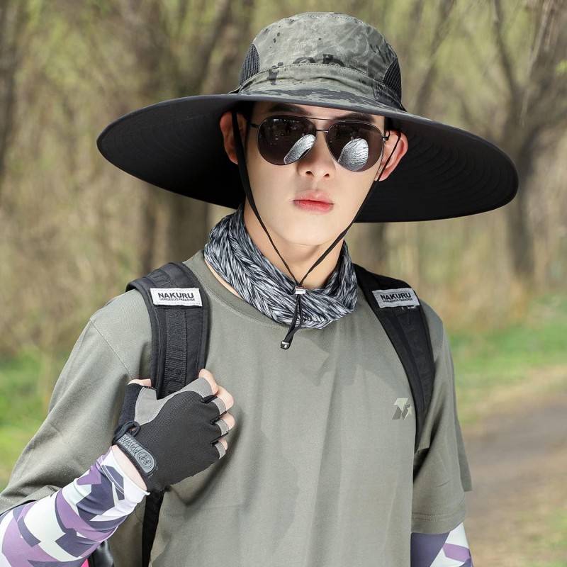 Unisex Wide Brim UV Protection Foldable Summer Sun Hat Unisex Wide Brim UV Protection Foldable Summer Sun Hat
