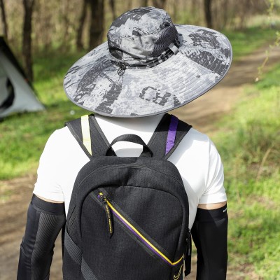 Unisex Wide Brim UV Protection Foldable Adjustable Summer Sun Hat Unisex Wide Brim UV Protection Foldable Adjustable Summer Sun Hat