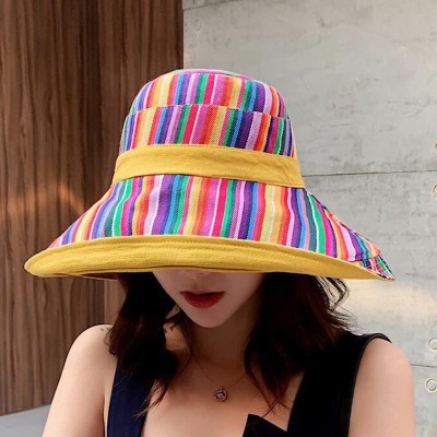 Women’s bohemian wide brim sun hat with UV protection, adjustable wired edge and chin strap for beach, hiking, fishing