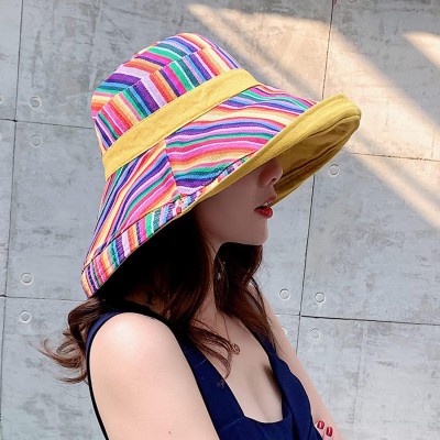 Women’s bohemian wide brim sun hat with UV protection, adjustable wired edge and chin strap for beach, hiking, fishing