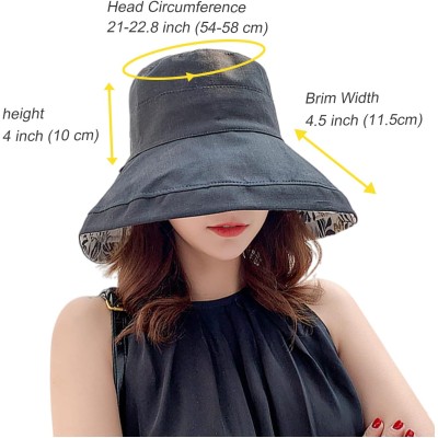 Women's Reversible Wide Brim Sun Hat UV Protection Women's Reversible Wide Brim UV Sun Hat for Beach Hiking Fishing