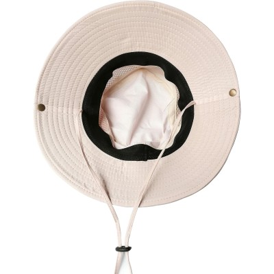 Unisex UV Protection Wide Brim Bucket Sun Hat for Outdoor Use