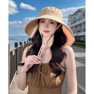 HUAMULAN UPF 50+ Sun Hat with Neck Flap for Hiking and Fishing