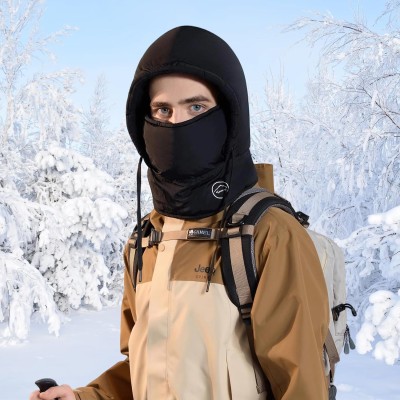 HUAMULAN 3-in-1 Winter Balaclava for Extreme Cold HUAMULAN Unisex 3-in-1 Winter Balaclava Ski Snow Hat Face Shield