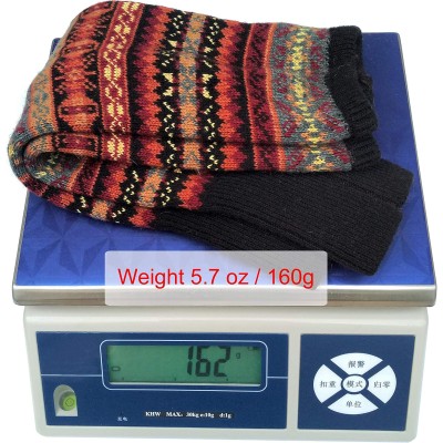 HUAMULAN Women's Bohemian Knit Over Knee Leg Warmers HUAMULAN Women's Bohemian Knit Over Knee Leg Warmers Black Boot Cuffs