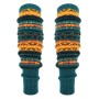 HUAMULAN Women Bohemian Knit Over Knee Leg Warmers Winter Thick Warm Christmas Boot Cuffs 1 Pair One Size Fit Most