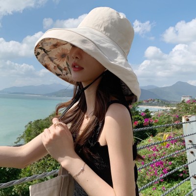 HUAMULAN Women's Reversible UV Protection Summer Sun Hat