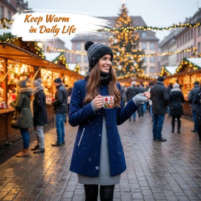 Women's 3-in-1 Fleece Lined Balaclava Ski Snow Hat Scarf Mask Women's 3-in-1 Fleece Lined Balaclava Ski Snow Hat Scarf Mask