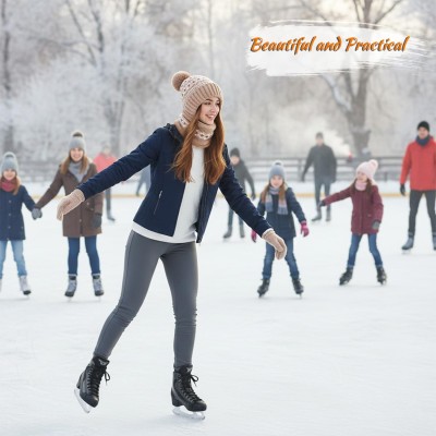 Women’s Fleece Lined 3-in-1 Cold Weather Ski Balaclava Hat Khaki One Size Women's Fleece Lined 3-in-1 Ski Balaclava Hat Khaki One Size