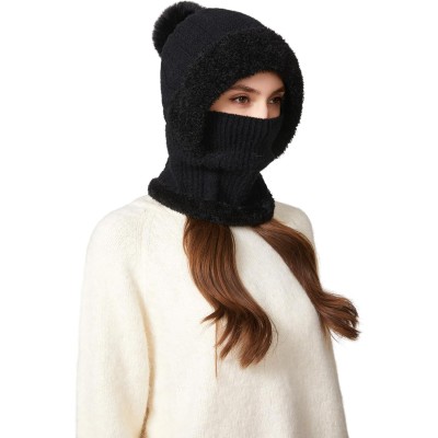 HUAMULAN Women’s Winter 3-in-1 Fleece Balaclava for Skiing HUAMULAN Women’s 3-in-1 Fleece Balaclava: Ski Snow Beanie Mask Scarf