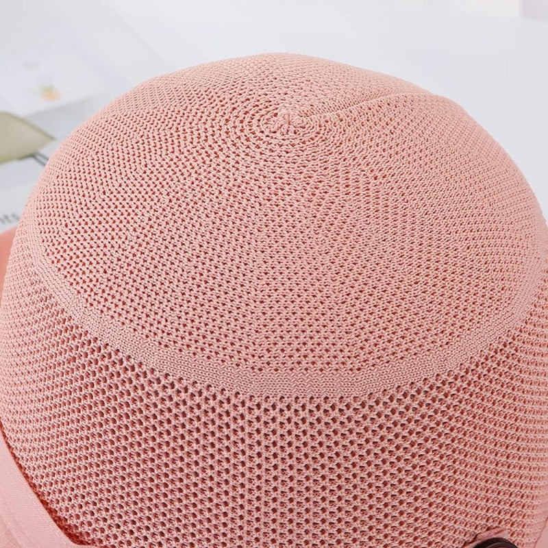 Women's wide brim sun hat with UV protection, mesh wired edge, and chin strap for beach and fishing