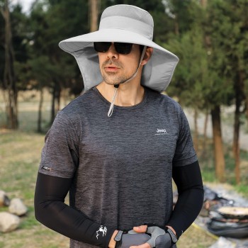 UPF 50+ Sun Hat with Neck Flap – Lightweight, Quick-Dry & Packable for Women & Men
