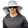 UPF 50+ Sun Hat with Neck Flap – Lightweight, Quick-Dry & Packable for Women & Men