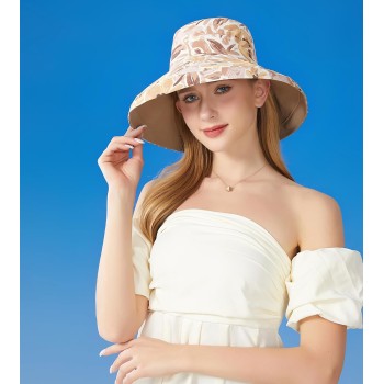 Wide Brim Sun Hat for Women – Reversible, Packable & UPF Protection for Beach, Hiking & Travel