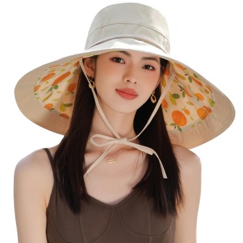 Wide Brim Sun Hat for Women – UPF 50+ Packable, Foldable & Reversible Bucket Hat for Beach, Hiking & Travel