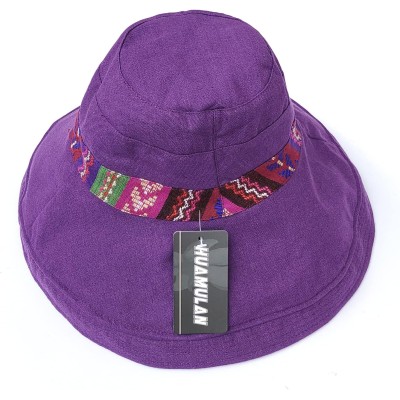 Women's Wide Brim Bohemian Sun Hat - UV Protection & Chin Strap Women's wide brim bohemian sun hat with UV protection and chin strap on a sunny beach