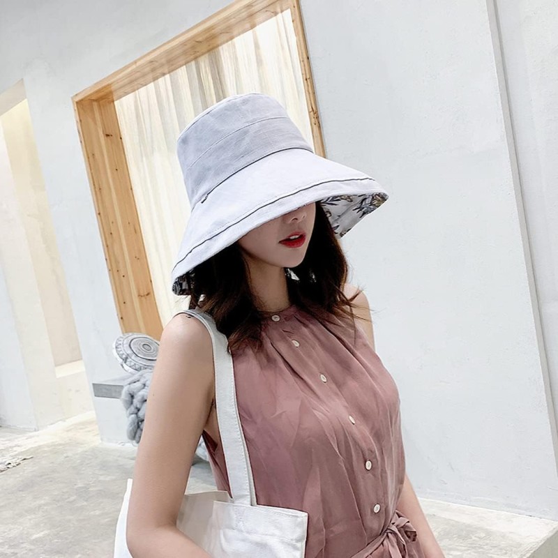 Reversible Wide Brim Sun Hat - UPF 50+ Women's reversible wide brim sun hat with UPF 50+ and adjustable chin strap