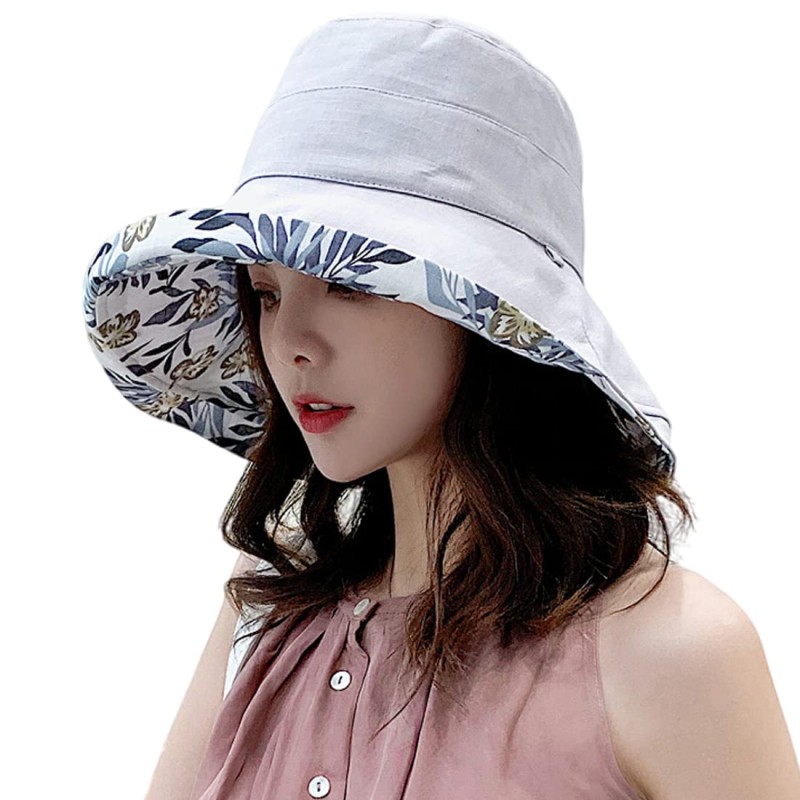 Reversible Wide Brim Sun Hat - UPF 50+ Women's reversible wide brim sun hat with UPF 50+ and adjustable chin strap