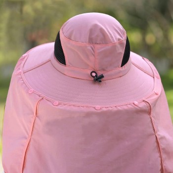 Women's Large Brim Sun Hat with Neck Flap – UPF 50+ Quick Dry Fishing & Safari Hat Women's Large Brim Sun Hat with Neck Flap – UPF 50+ Quick Dry Fishing & Safari Hat