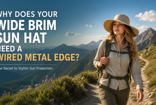 Why Does Your Wide Brim Sun Hat Need a Wired Metal Edge? The Secret to Stylish Sun Protection