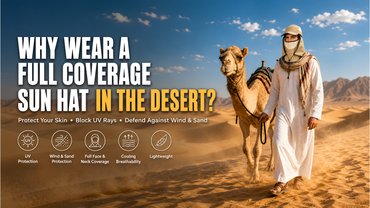 Why a Full Coverage Sun Hat Is Your Best Desert Walking Companion
