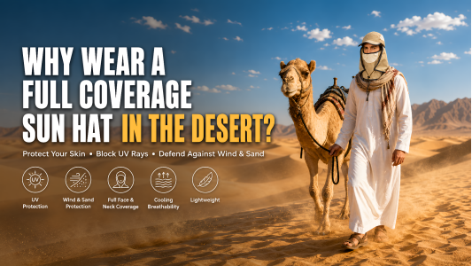 Why a Full Coverage Sun Hat Is Your Best Desert Walking Companion