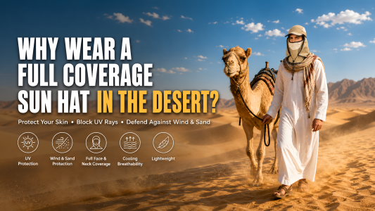 Why a Full Coverage Sun Hat Is Your Best Desert Walking Companion