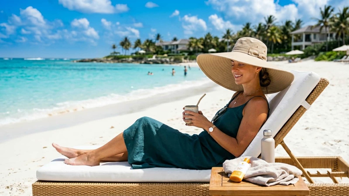 Why You Should Wear a Hat on Beach Vacations