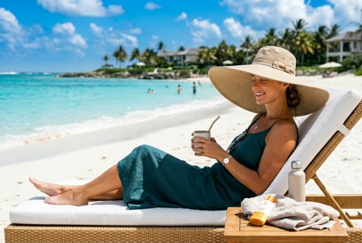 Why You Should Wear a Hat on Beach Vacations